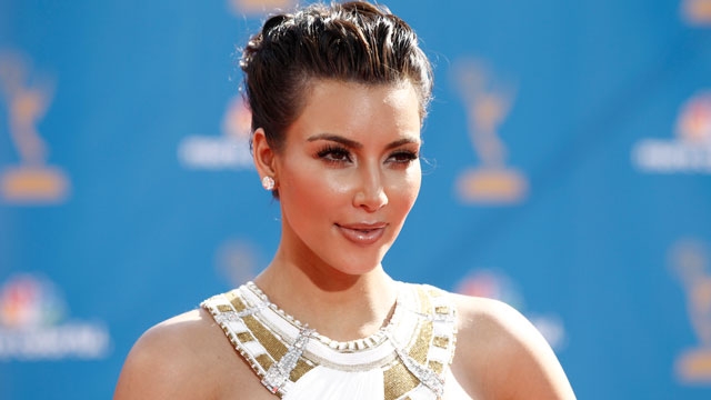 Kim Kardashian's Grecian Up-do
