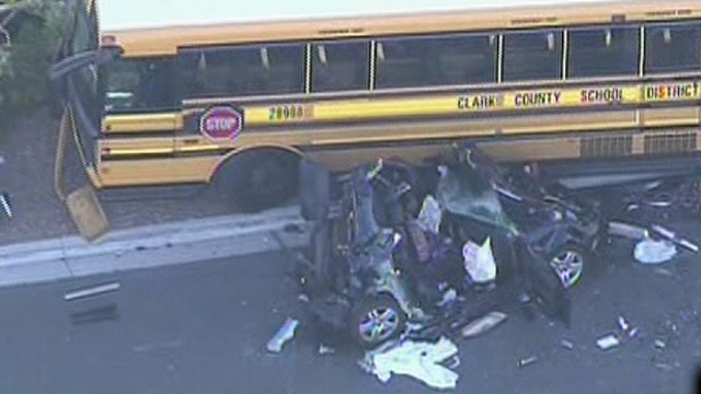 Across America: School Bus Crash in Las Vegas