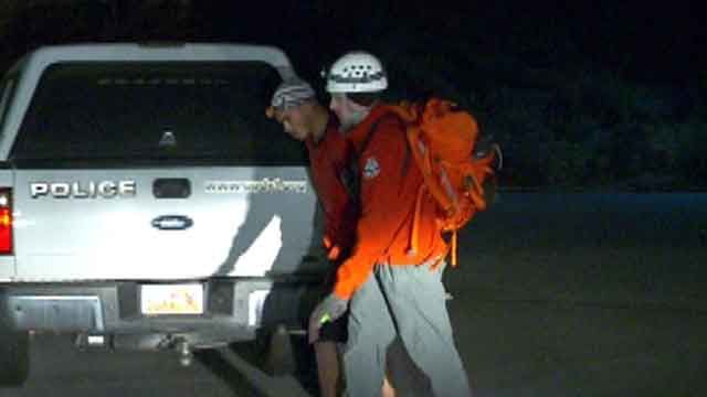 Stranded hiker rescued on side of Utah mountain