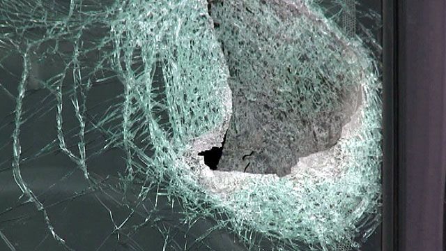 Sledgehammer Crashes Through Car Window in Colorado