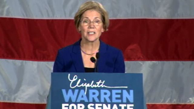 Democrat Elizabeth Warren wins Massachusetts Senate race