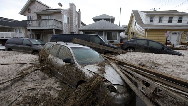 Victims of Hurricane Sandy brace for nor'easter