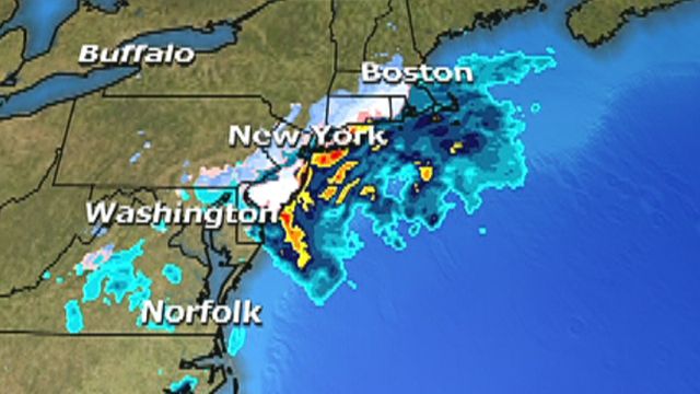 Evacuations, cancelled flights as storm approaches Northeast