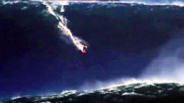 Surfer Breaks World Record Riding 90-Foot Wave