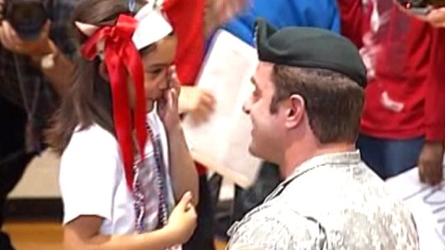 Heartwarming Homecoming Just in Time for Veterans Day