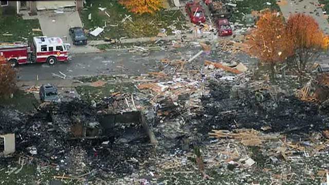 Explosion destroys dozens of Indianapolis homes