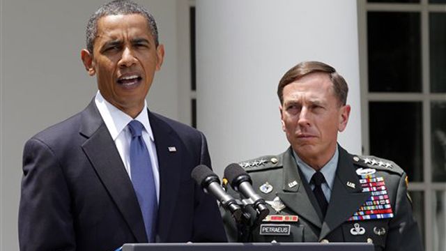 How was President Obama in the dark about Petraeus affair?