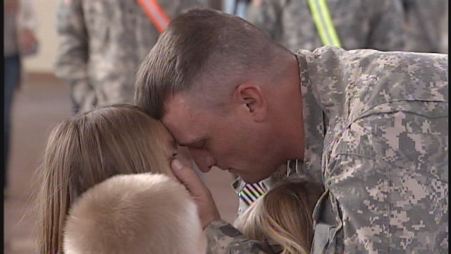 Families Welcome Nation's Heroes Home