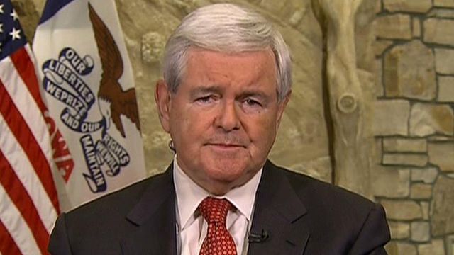 Gingrich Bracing for Attacks, Part 1