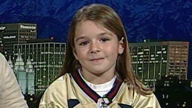 9-year-old girl dominates her PeeWee football competition