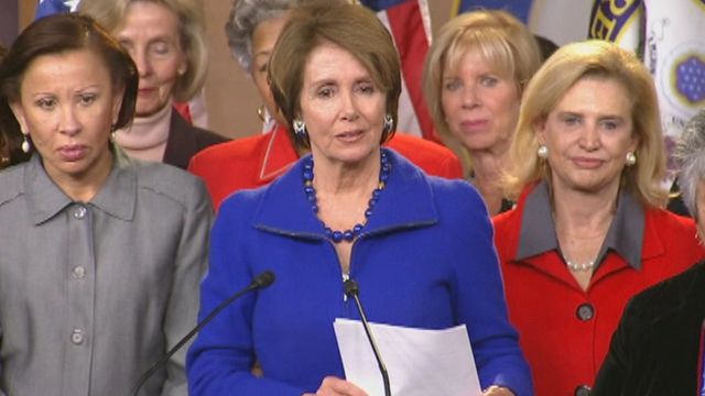 Pelosi deems 'younger leadership' question 'offensive'