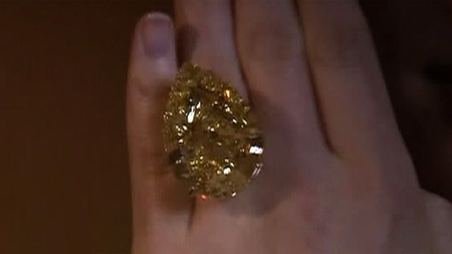 Yellow Diamond Sells at Auction for $11M