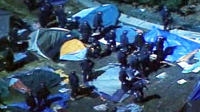 'Occupy Oakland' Camp Disbanded For Second Time