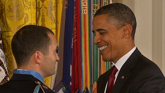 Afghanistan War Hero Receives Medal of Honor