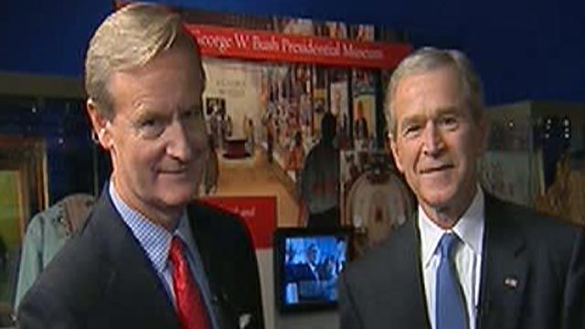 George W. Bush Talks to Steve Doocy