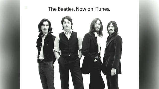 Beatles Available on iTunes
