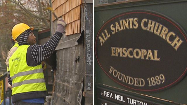 Houses of worship struggle to recover from superstorm Sandy