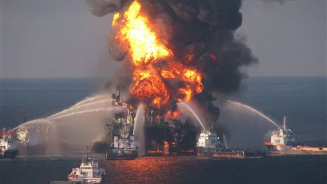 Coast Guard confirms oil rig fire in Gulf of Mexico