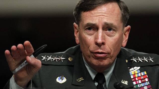 What did Petraeus testimony on Libya reveal?