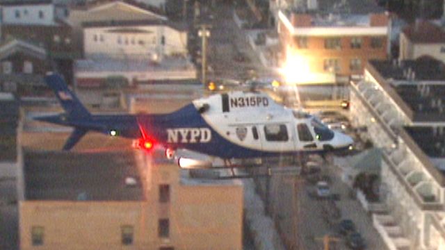 NYPD takes to air to combat looters in storm-ravaged areas