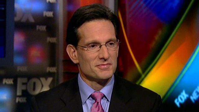 Cantor on fiscal cliff talks, Petraeus-Benghazi scandals