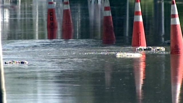 Across America: Sewer Line Erupts in Florida