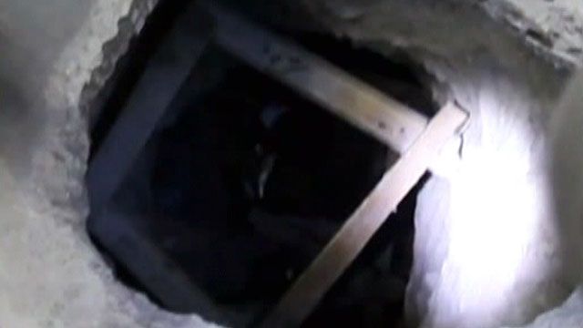 Drug Tunnel Found in California