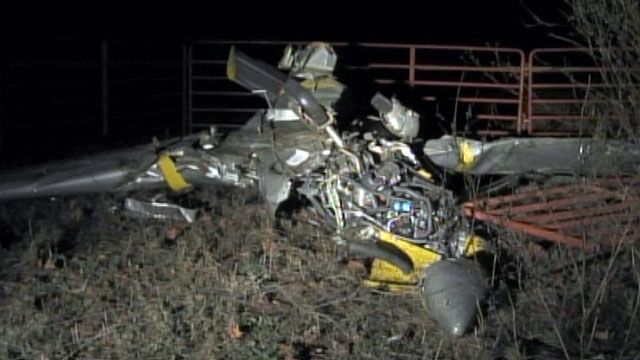 Experimental Plane Crashes in Arkansas