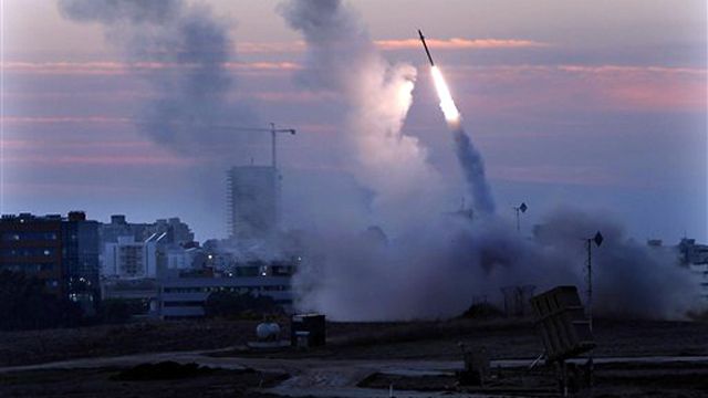 Report: Israel's 'Iron Dome' shoots down dozens of rockets