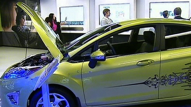 Electric Cars on Display at L.A. Auto Show