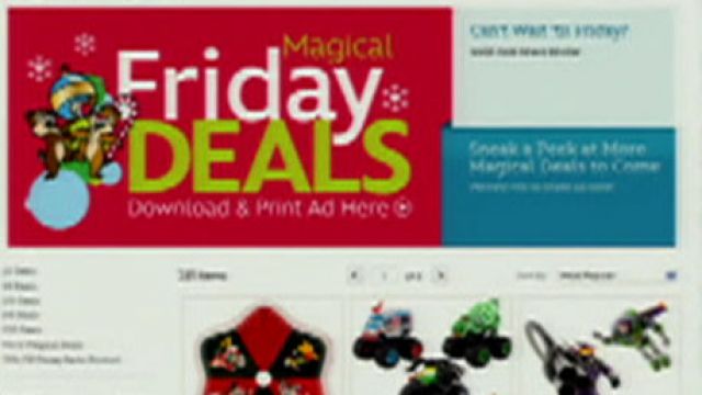 Disney Store Offering Black Friday Deals Online