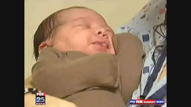 Army Sergeant welcomes first child on Veteran's Day