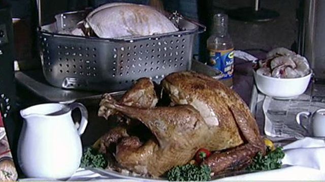 Twist on Tradition: Deep-fried Turkey