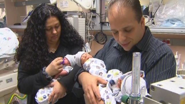 Mom suffering from rare disorder gives birth to triplets