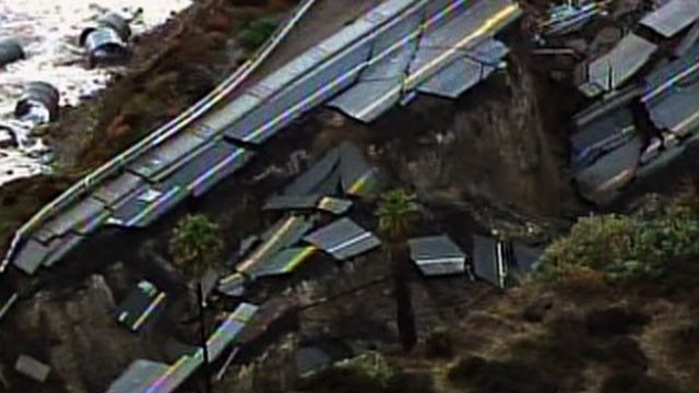 Heavy Rain Triggers Mudslides in LA