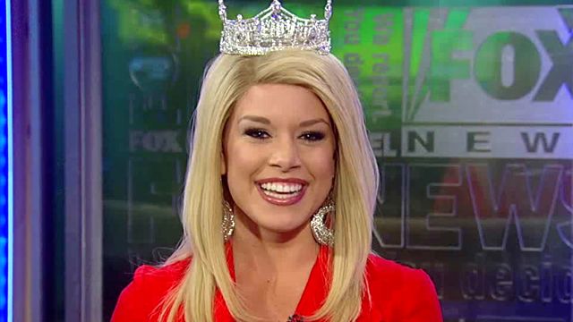 Is Miss America Proud to Be American?