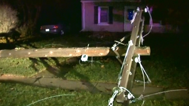 Path of Destruction From Storm in Midwest