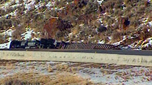 Truck Carrying Hazardous Material Crashes in Utah