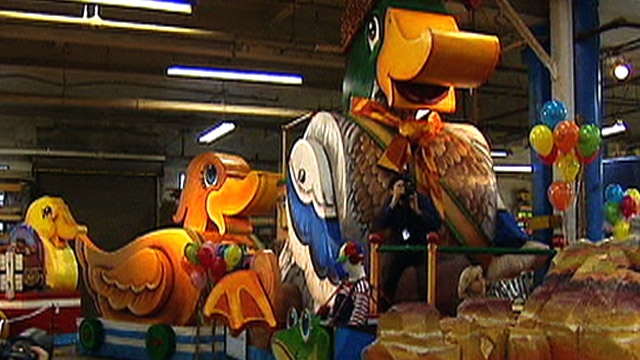 Thanksgiving Day Parade Floats Unveiled