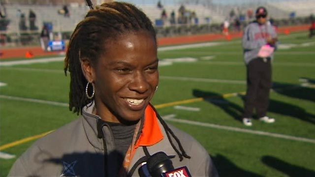 Nation's Only Female High School Football Coach?