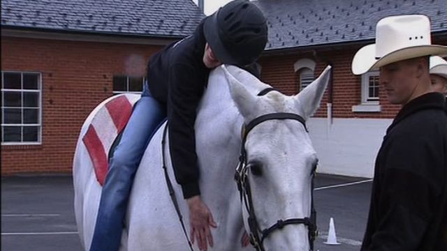 Horse Therapy Helping Wounded Warriors?