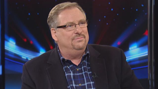 Rick Warren on decision to nix 2012 religious forum