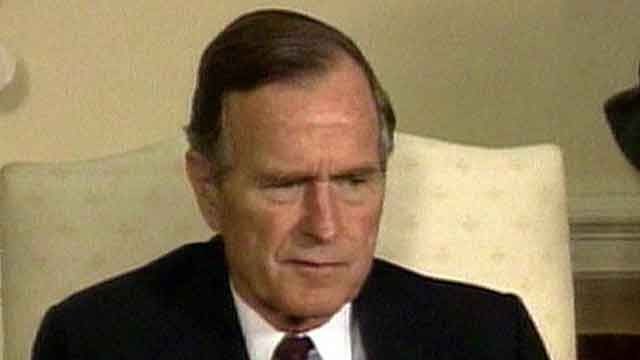 Former President George H. W. Bush admitted to hospital