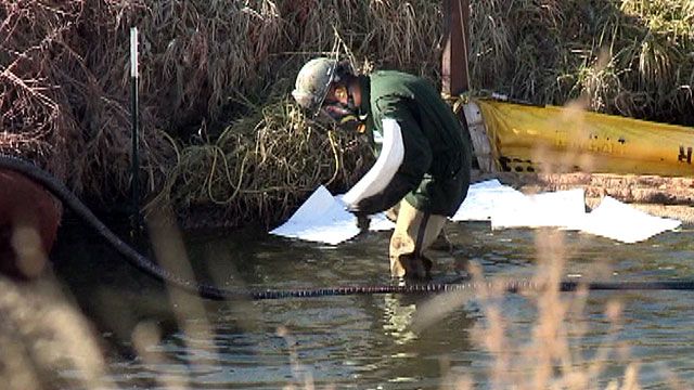 Hazardous Liquids Leaked Into Denver Creek