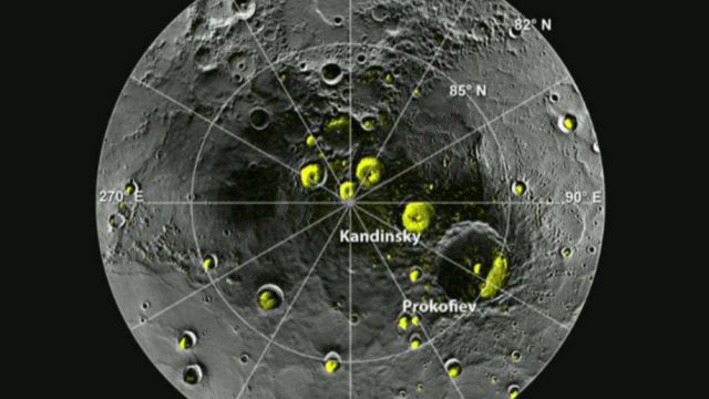 NASA scientists detect ice on Mercury