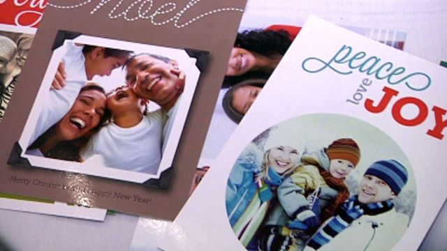 Create and send physical holiday cards on your smartphone 