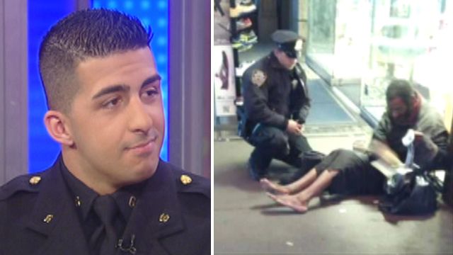 Christmas Spirit: NYPD officer's act of kindness goes viral
