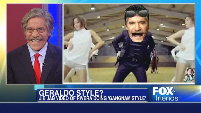 Geraldo Rivera Dances Gangnam Style