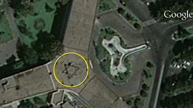 Jewish Star Seen on Roof of Iran Air HQ
