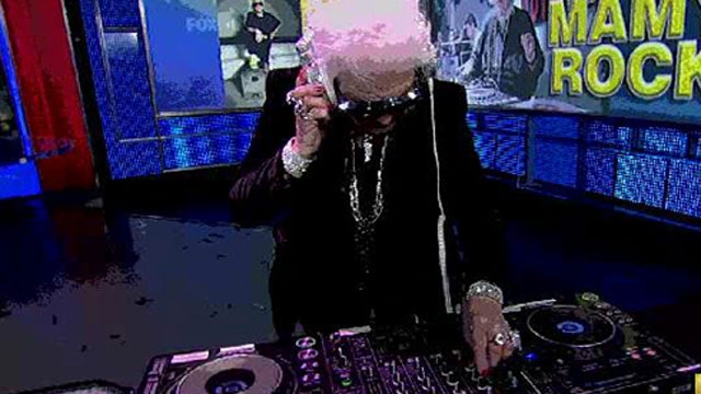 69-Year-Old DJ Kicking It Old School